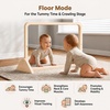 image:imageWoodtoe 3in1 Montessori Mirror with Bar Adjustable Toddler Mirror amp Pull Up Bar Montessori Learning Toy for Baby 618 Months Nursery Mirrors Natural Wood Furniture for Daycare Kids Classroom3in1 Montessori Mirror with Bar