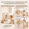 image:imageWoodtoe 3in1 Montessori Mirror with Bar Adjustable Toddler Mirror amp Pull Up Bar Montessori Learning Toy for Baby 618 Months Nursery Mirrors Natural Wood Furniture for Daycare Kids Classroom3in1 Montessori Mirror with Bar