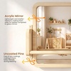 image:imageWoodtoe 3in1 Montessori Mirror with Bar Adjustable Toddler Mirror amp Pull Up Bar Montessori Learning Toy for Baby 618 Months Nursery Mirrors Natural Wood Furniture for Daycare Kids Classroom3in1 Montessori Mirror with Bar