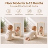 image:imageWoodtoe 3in1 Montessori Mirror with Bar Adjustable Toddler Mirror amp Pull Up Bar Montessori Learning Toy for Baby 618 Months Nursery Mirrors Natural Wood Furniture for Daycare Kids ClassroomSmall Montessori Mirror with Bar