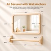 image:imageWoodtoe 3in1 Montessori Mirror with Bar Adjustable Toddler Mirror amp Pull Up Bar Montessori Learning Toy for Baby 618 Months Nursery Mirrors Natural Wood Furniture for Daycare Kids ClassroomSmall Montessori Mirror with Bar