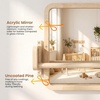 image:imageWoodtoe 3in1 Montessori Mirror with Bar Adjustable Toddler Mirror amp Pull Up Bar Montessori Learning Toy for Baby 618 Months Nursery Mirrors Natural Wood Furniture for Daycare Kids ClassroomMontessori Mirror with Bar