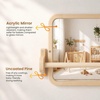 image:imageWoodtoe 3in1 Montessori Mirror with Bar Adjustable Toddler Mirror amp Pull Up Bar Montessori Learning Toy for Baby 618 Months Nursery Mirrors Natural Wood Furniture for Daycare Kids ClassroomSmall Montessori Mirror with Bar