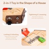 image:imageWoodtoe Montessori Lock and Key Toy Set for Kids Educational Lock Set Keys Wooden Montessori Materials for 3 4 5 6 Year Old Preschool Home Classroom STEM Learning Birthday Toy Gift for Toddlers 36Lock and Keys with Screwdriver