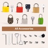 image:imageWoodtoe Montessori Lock and Key Toy Set for Kids Educational Lock Set Keys Wooden Montessori Materials for 3 4 5 6 Year Old Preschool Home Classroom STEM Learning Birthday Toy Gift for Toddlers 36Lock and Keys with Screwdriver