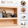 image:imageWoodtoe Montessori Lock and Key Toy Set for Kids Educational Lock Set Keys Wooden Montessori Materials for 3 4 5 6 Year Old Preschool Home Classroom STEM Learning Birthday Toy Gift for Toddlers 365 Pack Locks and Keys