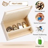 image:imageWoodtoe Montessori Lock and Key Toy Set for Kids Educational Lock Set Keys Wooden Montessori Materials for 3 4 5 6 Year Old Preschool Home Classroom STEM Learning Birthday Toy Gift for Toddlers 368 Pack Locks and Keys