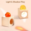 image:imageWoodtoe Rainbow Building Blocks for Toddlers 24 PCS Acrylic Gem Cubes Stacking Blocks Montessori Stacking Toy for 3 4 5 6 Year Old Educational STEM Creative Sensory Toy Gifts for Kids Boys Girls16 PCS Rainbow Ball Blocks Set