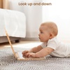 image:imageWoodtoe Tummy Time Mirror for Babies 0180 Adjustable Angle Floor Mirror Baby Mirror with 15 Educational Cards Shatterproof Baby Safe Mirror Toy Montessori Gift for Boy Girl 06 Months