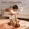 image:imageWoodtoe Wooden Baby Walker 4in1 Montessori Baby Push Walker Adjustable Speed Baby Push Toys Wood Balance Bike Educational Learning to Walk Birthday Toys Gift for Toddler 1 2 3 Year Old