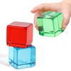 image:imageWoodtoe Large Rainbow Building Blocks for Toddlers 13 16 PCS Jumbo Gem Blocks amp 3 Wooden Shapes Montessori Toys for 1 2 3 Year Old Boy Girl Acrylic Stacking Toy Set 1 2 Year Old Birthday Gifts3 PCS Large Acrylic Blocks