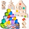 47 PCS Rainbow Building Blocks Set