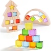 Rainbow and Tree Frame Blocks Set