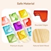 image:imageRainbow Building Blocks for Kids Montessori Color Matching Block Toys 36