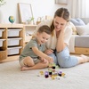 image:imageWoodtoe 64 PCS Rainbow Building Blocks for Kids Acrylic Gem Block Ages 3624 PCS Unique Color Blocks