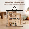 image:imageWoodtoe Wooden Display Case 164 Scale Diecast Toy Car Shelf for Kids 3