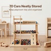image:imageWoodtoe Wooden Display Case 164 Scale Diecast Toy Car Shelf for Kids 3