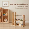 image:imageWoodtoe Wooden Display Case 164 Scale Diecast Toy Car Shelf for Kids 3