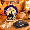 image:imageWoodtoe Wooden Halloween Toys for Kids Montessori Toys for 3 Year OldHalloween Tree toy