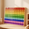 image:imageWoodtoe 64 PCS Rainbow Building Blocks for Kids Acrylic Gem Block Ages 36120PCS Rainbow Blocks