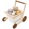 image:imageWoodtoe Wooden Baby Walker Sit to Stand Baby Doll Stroller for Boys Girls