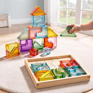 image:imageRainbow Building Blocks for Kids Montessori Color Matching Block Toys 36